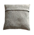 Hand Felted Wool Pillow - 3D Flower in Cream on Gray - 20" - ARCADIA HOME